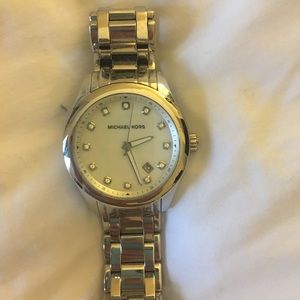 Michael Kors silver watch